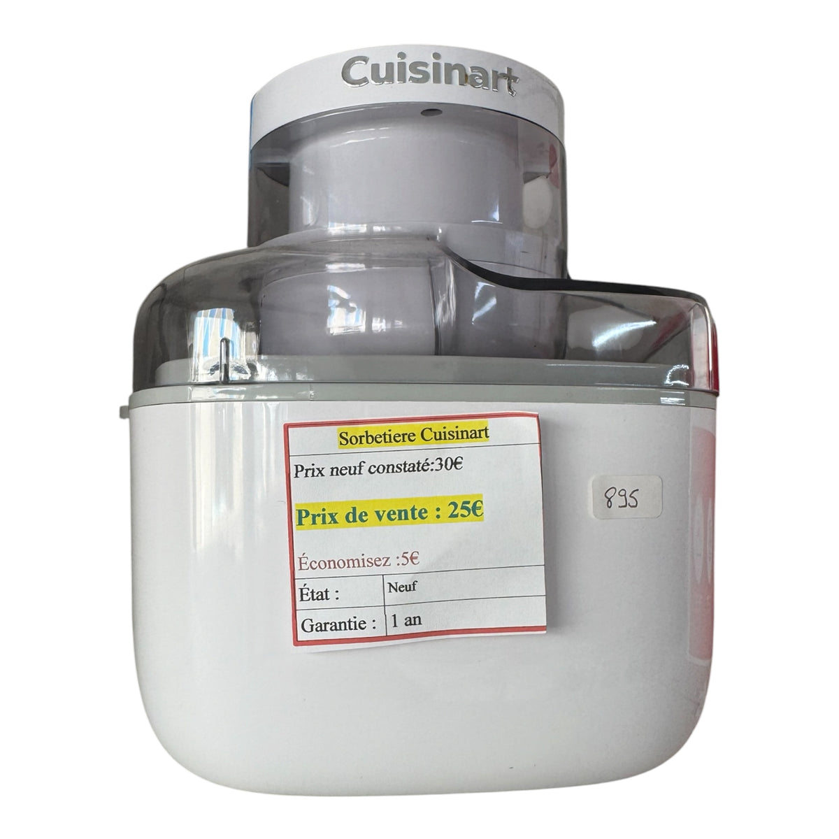 Sorbetiere Cuisinart Neuf